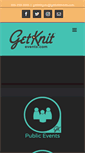 Mobile Screenshot of getknitevents.com